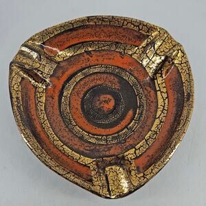 MCM Mid Century Modern Bitossi Italy ashtray centerpiece 7.5"
